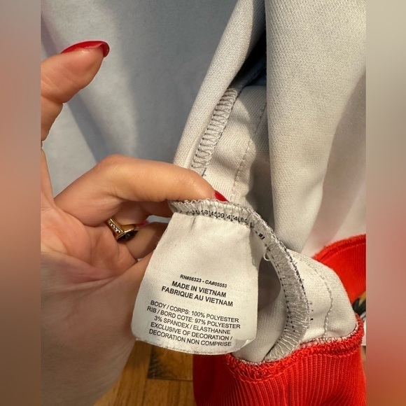 Nike cropped tropical sports jacket - Picture 5 of 7